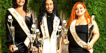 Perla Torres, Kervin Méndez y Adriana García resultaron ganadores de la primera edición. (Foto suministrada)