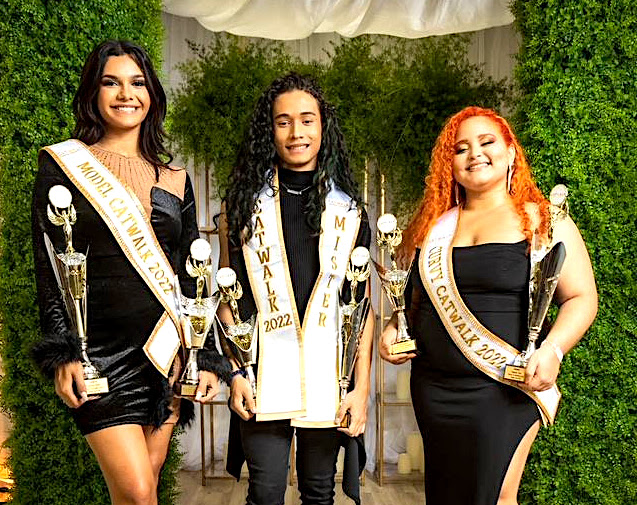 Perla Torres, Kervin Méndez y Adriana García resultaron ganadores de la primera edición. (Foto suministrada)
