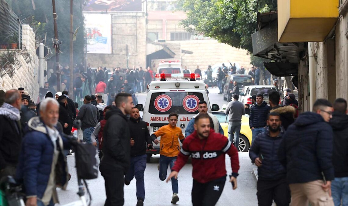 Incursión del ejercito de Israel en la ciudad de Nablus. (Foto: Alaa Badarneh | EFE)