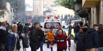 Incursión del ejercito de Israel en la ciudad de Nablus. (Foto: Alaa Badarneh | EFE)