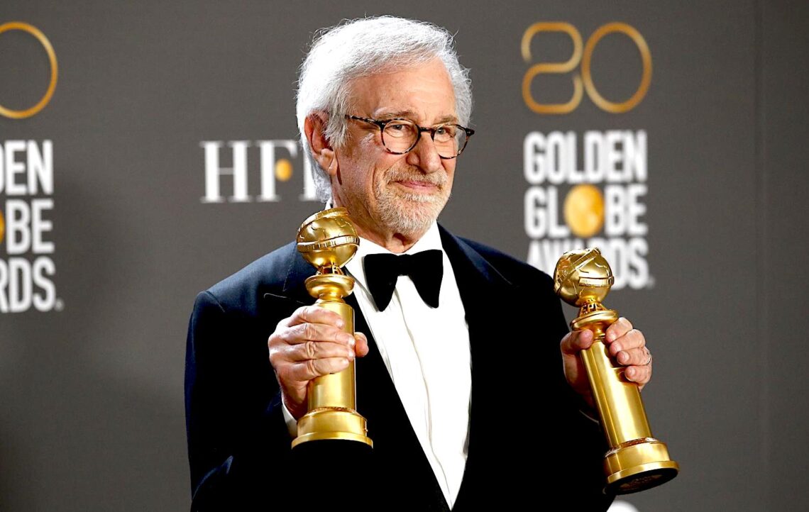 Steven Spielberg, ganador del Globo de Oro por Mejor Película de Drama por The Fabelmans. (Foto: Caroline Brehman | EFE)