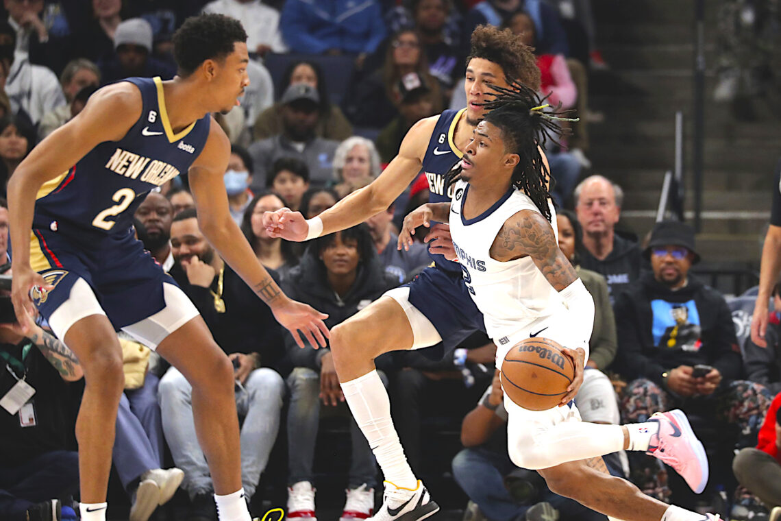 El base de los Grizzlies de Memphis, Ja Morant. (Foto: Nikki Boertman | AP)