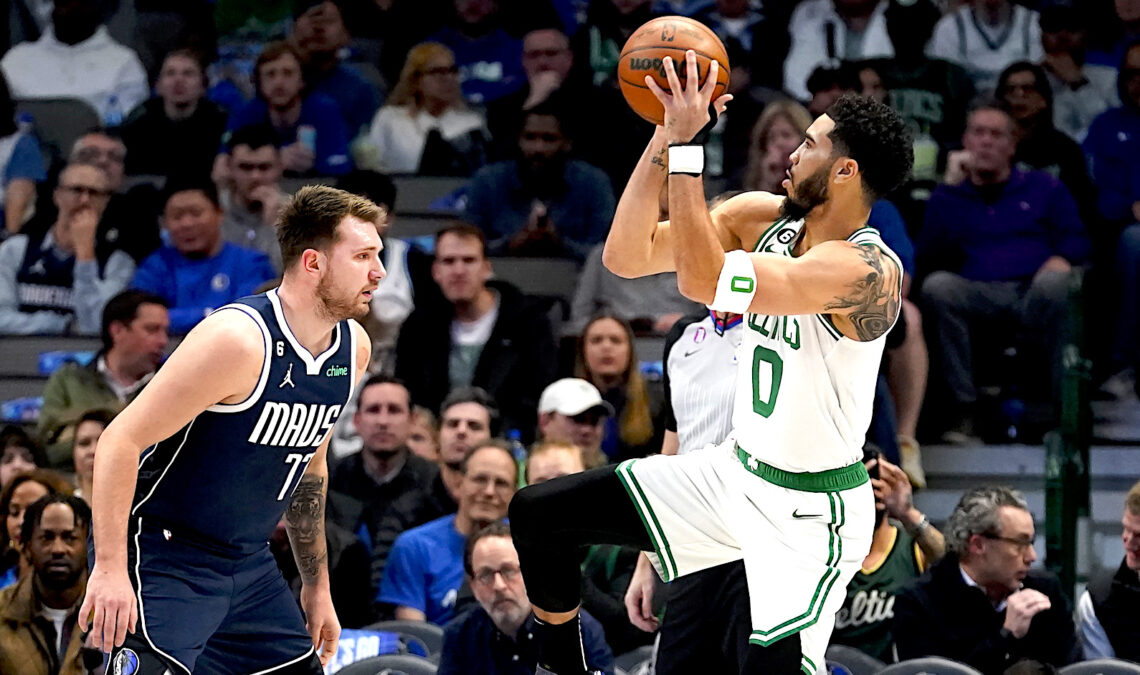 El alero de los Celtics de Boston, Jayson Tatum. (Foto: LM Otero | AP)