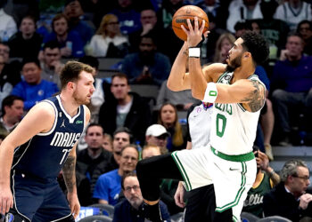 El alero de los Celtics de Boston, Jayson Tatum. (Foto: LM Otero | AP)