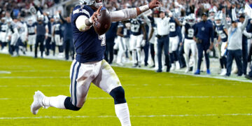 El quarterback de los Cowboys de Dallas, Dak Prescott. (Foto: John Raoux | AP)