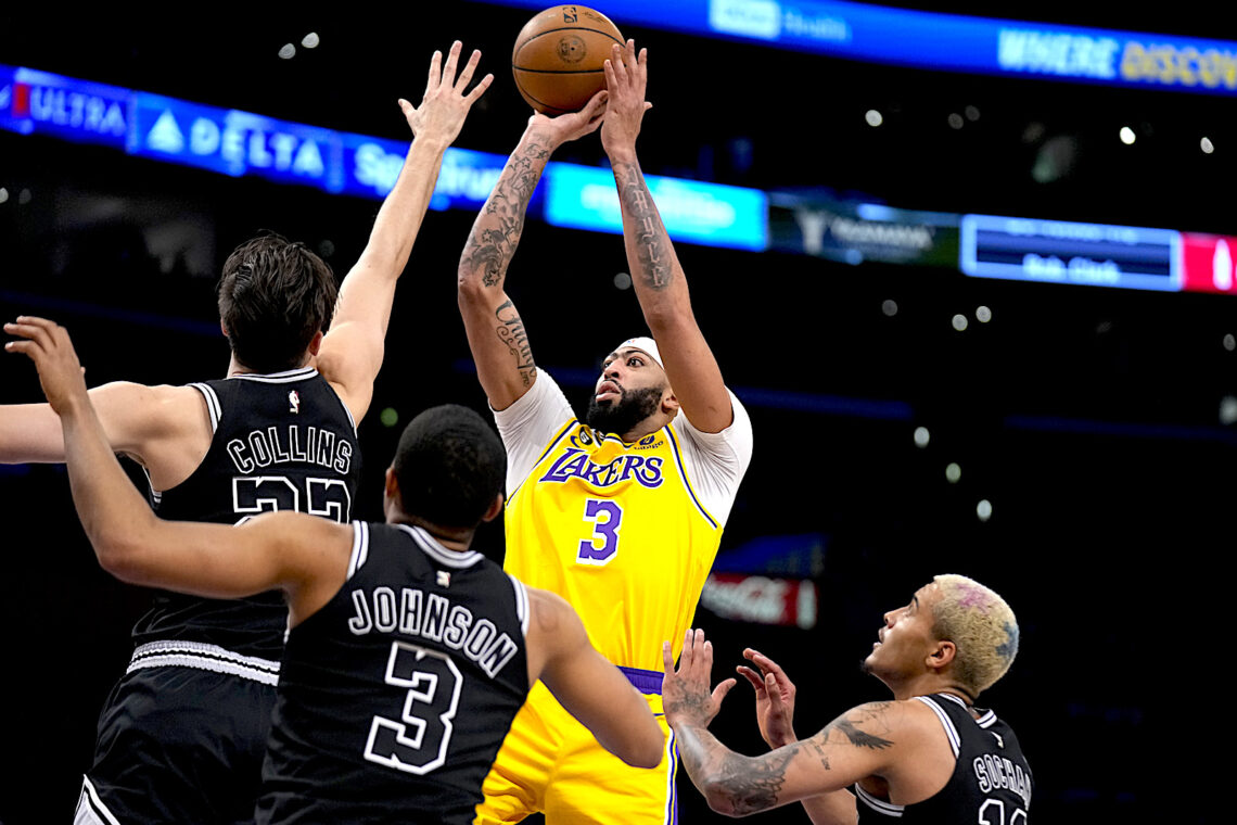 Anthony Davis, de los Lakers de Los Ángeles. (Foto: Mark J. Terrill | AP)