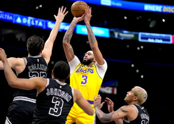 Anthony Davis, de los Lakers de Los Ángeles. (Foto: Mark J. Terrill | AP)