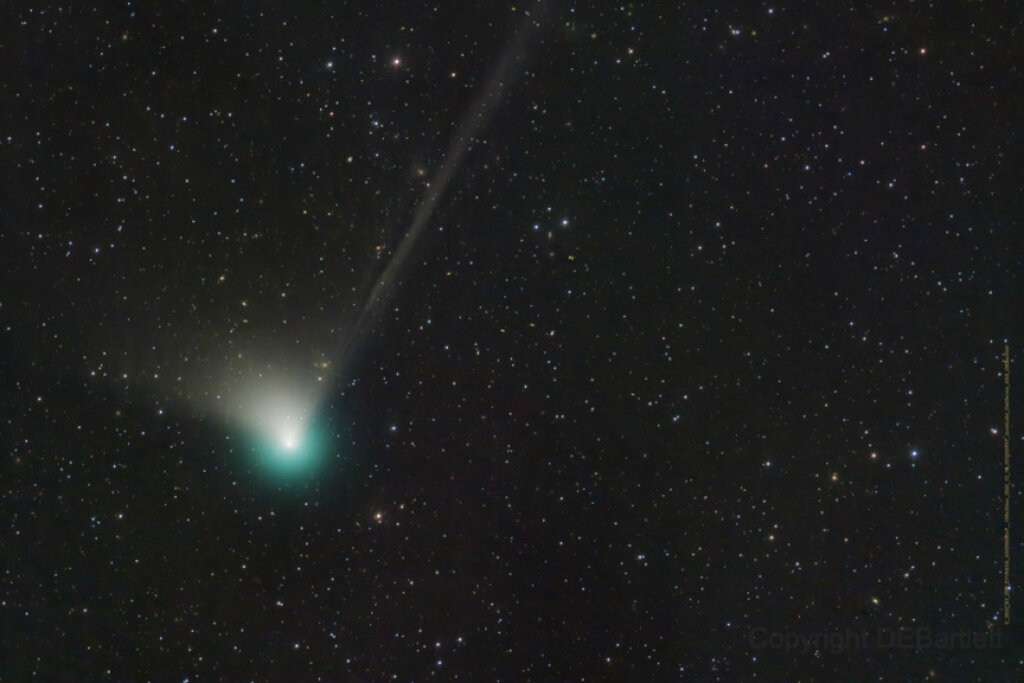 Cometa C/2022 E3 (ZTF). (Dan Bartlett vía AP)