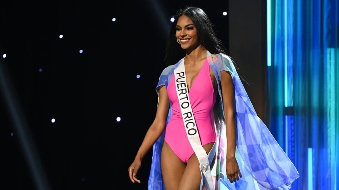 Ashley Ann Cariño Barreto, representante de Puerto Rico en Miss Universo 2022. (Foto: EFE / Benjamin Askinas / Miss Universe)