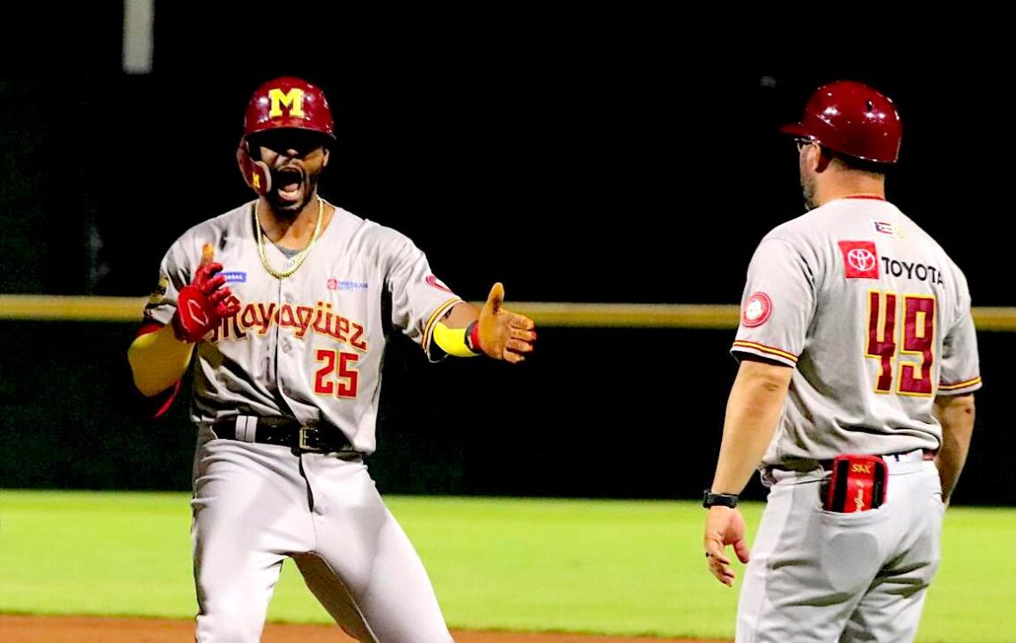 Josh Palacios, de los Indios de Mayagüez. (Foto: LBPRC Media)