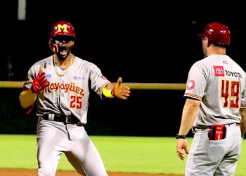 Josh Palacios, de los Indios de Mayagüez. (Foto: LBPRC Media)