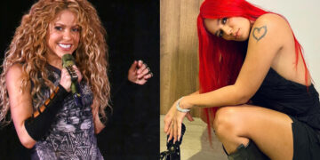 Shakira y Karol-G. (Fotos: AP y Karol-G en Instagram)