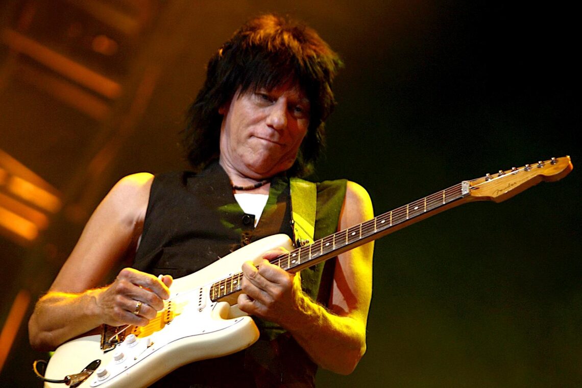 Jeff Beck en Stravinski Hall. (Foto: Laurent Gillieron | EFE)