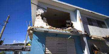 Una escuela afectada por los temblores de enero de 2020. (Foto: Thais Llorca | AP)