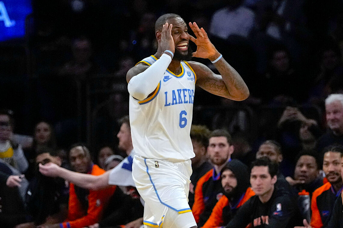 LeBron James, de los Lakers de Los Ángeles. (Foto: Frank Franklin II | AP)