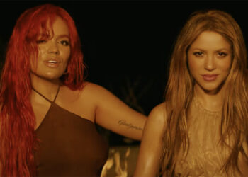 Karol G y Shakira. (Captura de vídeo)