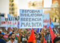 Protesta en Uruguay (Foto: EFE/ Pit-cnt)