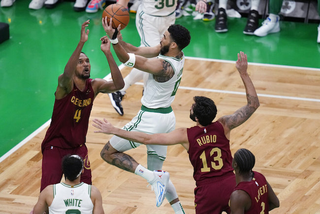 El alero de los Celtics de Boston, Jayson Tatum. (Foto: Charles Krupa | AP)