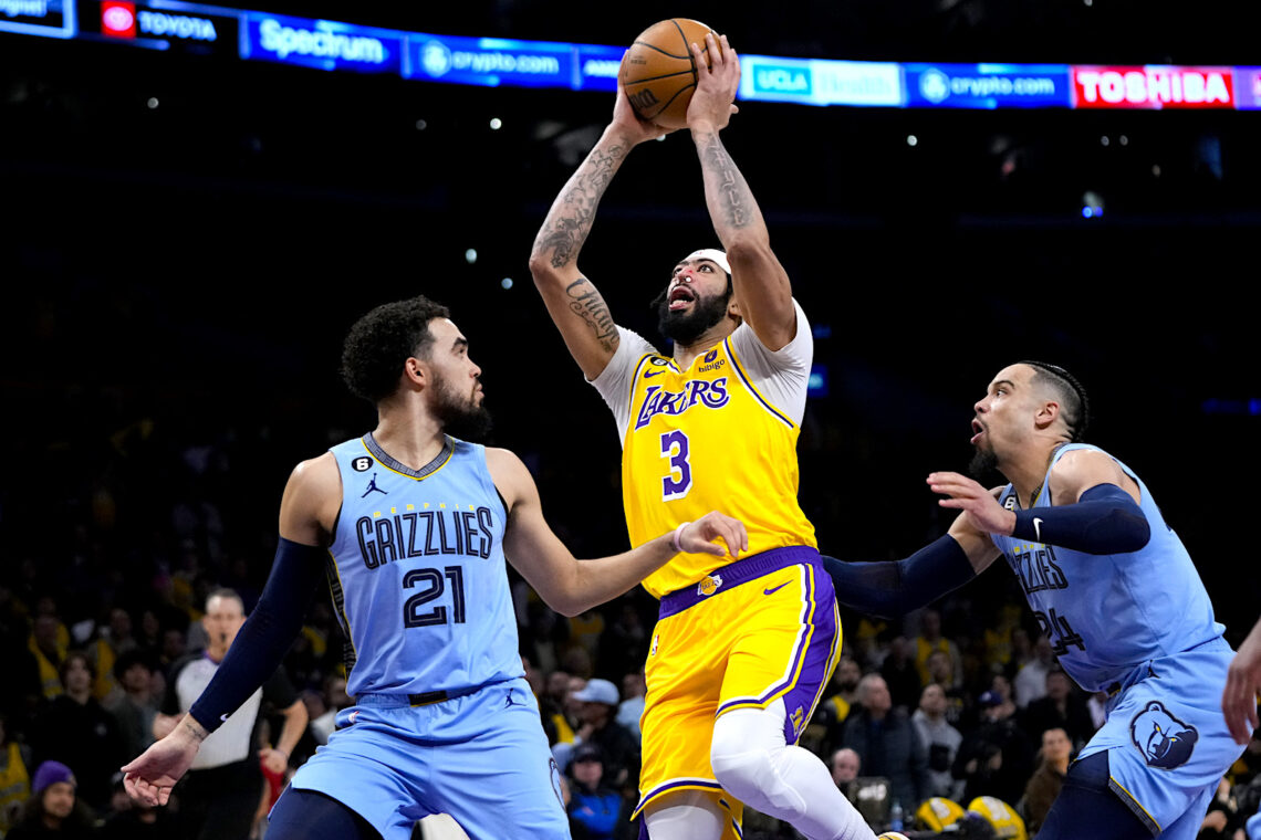 Anthony Davis, de los Lakers de Los Ángeles. (Foto: Jae C. Hong | AP)