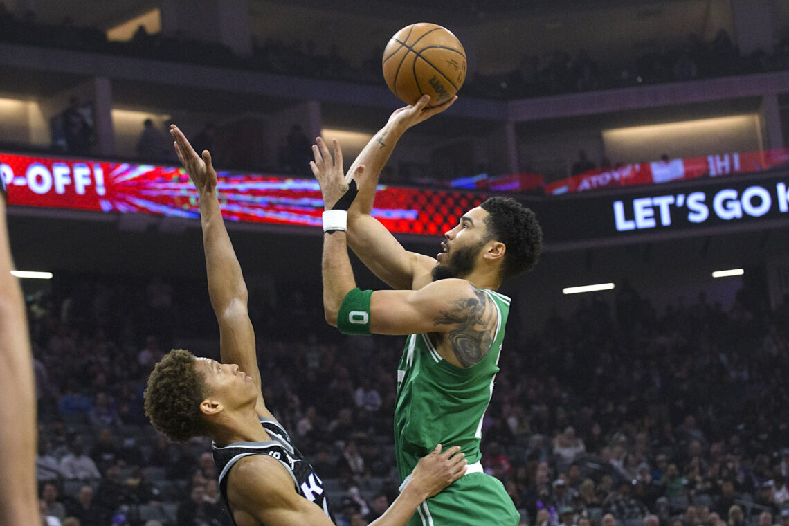 Jayson Tatum, alero de los Celtics de Boston. (Foto: Randall Benton | AP)