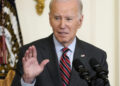 El presidente Joe Biden en la Casa Blanca, en Washington. (Foto AP/Alex Brandon)
