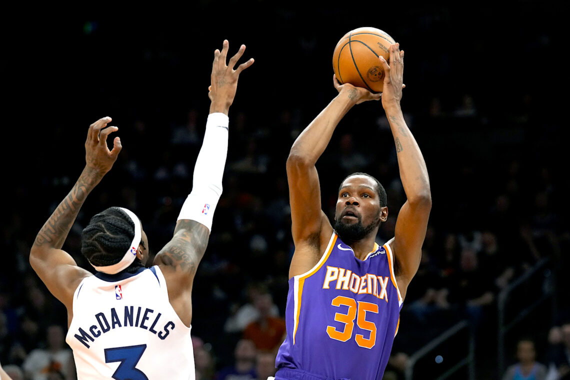Kevin Durant, alero de los Suns de Phoenix. (Foto: Ross D. Franklin | AP)