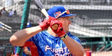 Kike Hernández. (Foto: Facebook / Equipo Nacional Béisbol Puerto Rico)
