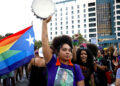 Grupos de mujeres participan en manifestación en San Juan,  convocada por la Coalición 8 de marzo (C8M) con ocasión del Día de la Mujer. (Foto: Thais Llorca | EFE)