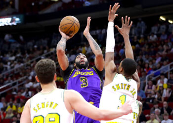 Anthony Davis, de los Lakers de Los Ángeles. (Foto: Michael Wyke | AP)