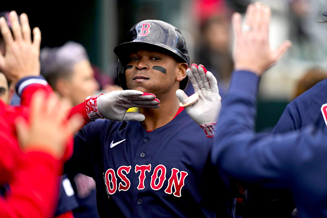 El dominicano Rafael Devers, de los Red Sox de Boston. (Foto: Carlos Osorio | AP)