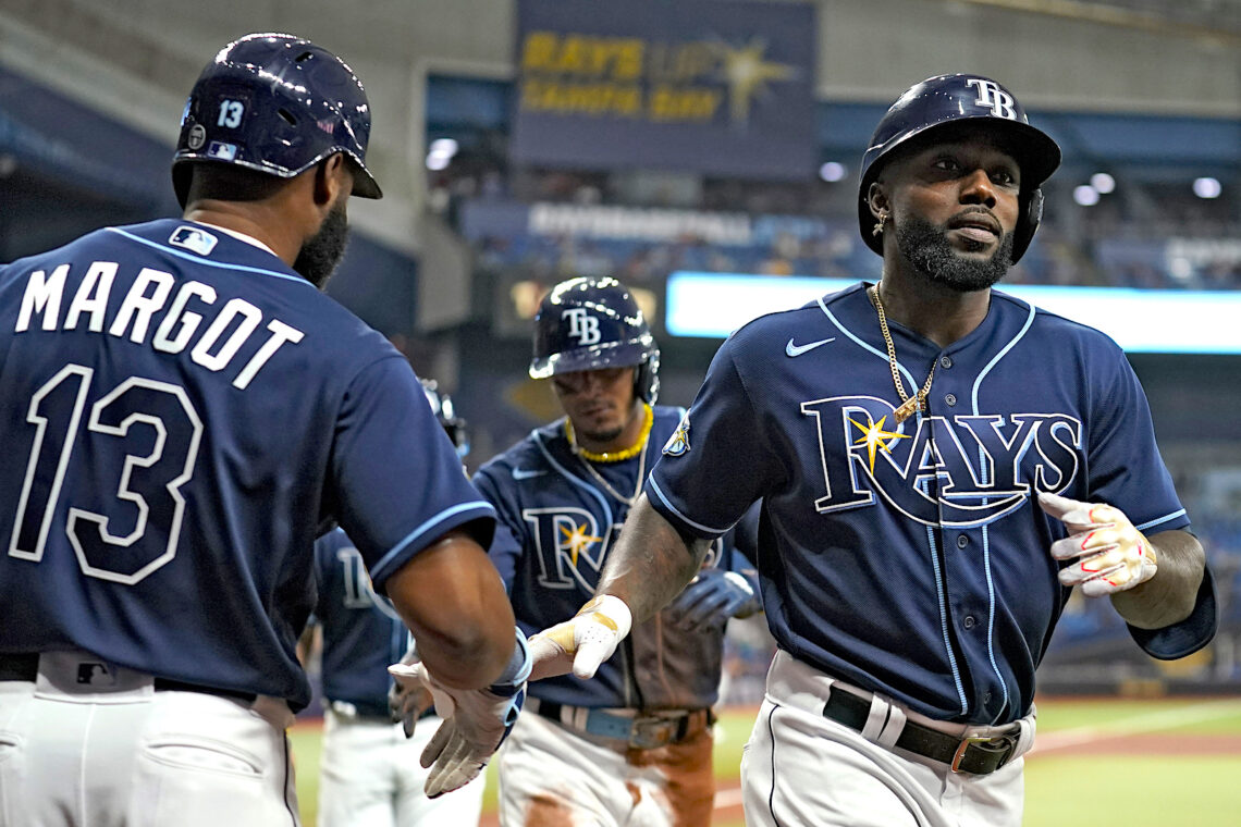 El mexicano Randy Arozarena, de los Rays de Tampa Bay. (Foto: Chris O'Meara | AP)