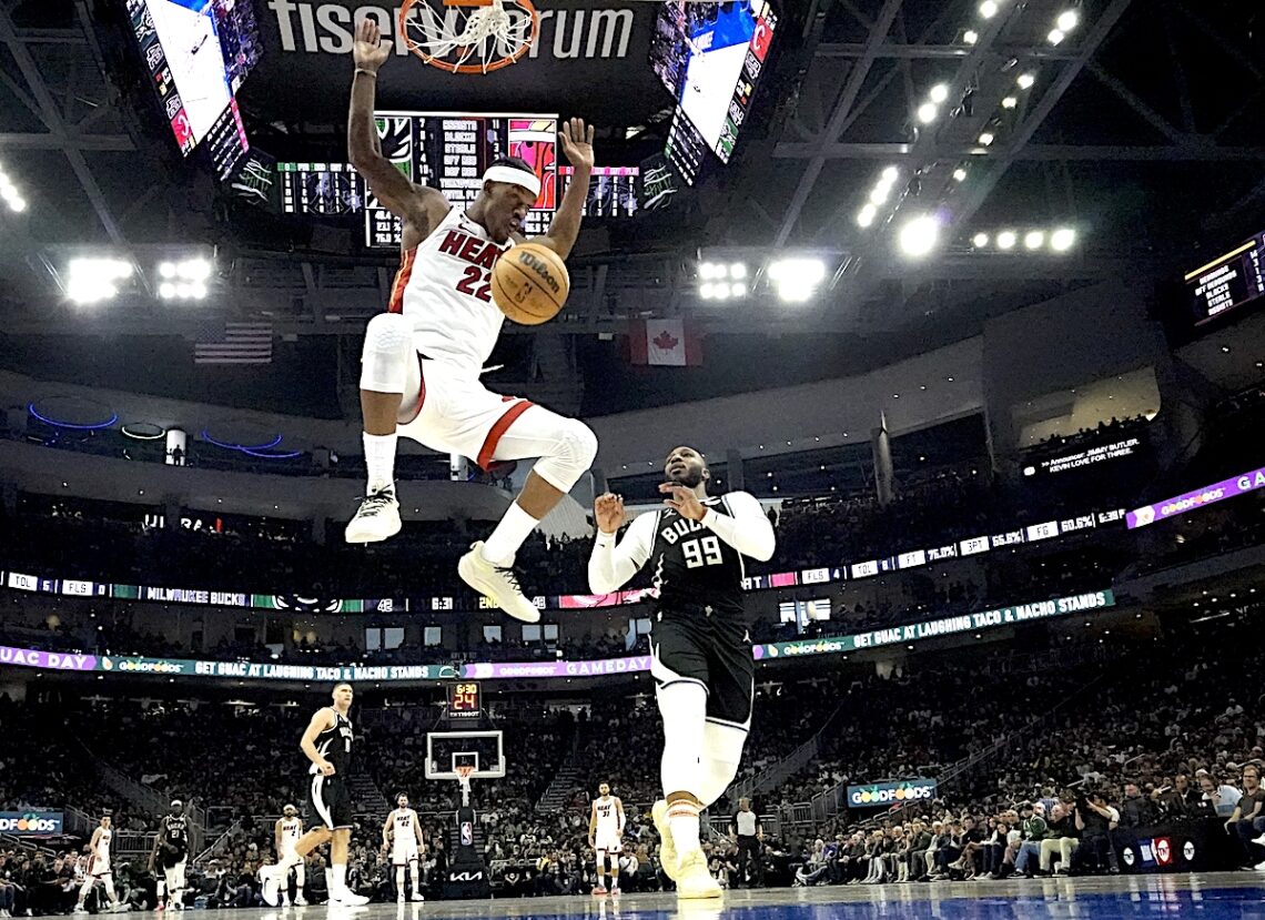 Jimmy Butler, del Heat de Miami. (Foto: Morry Gash | AP)