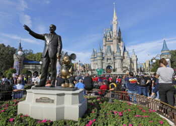 Magic Kingdom en Walt Disney World, en Lake Buena Vista, Florida. (Foto: AP/John Raoux, Archivo)
