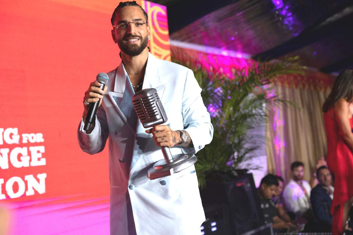 Maluma has been awarded for influencing youth through his foundation