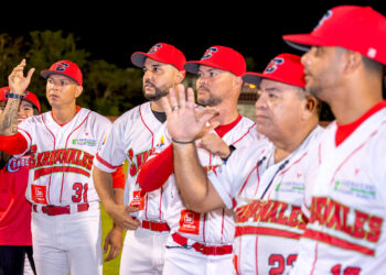 Cardenales de Lajas en la Doble A. (Foto suministrada)