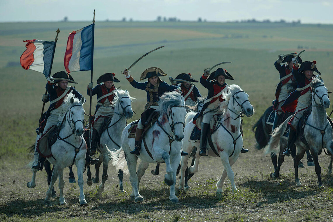 La película de Ridley Scott sobre Napoleón Bonaparte, protagonizada por Joaquin Phoenix, se estrenará en cines de todo el mundo el 22 de noviembre de 2023. (Foto: Kevin Baker / Apple Original Films)