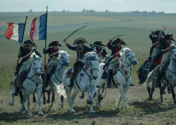 La película de Ridley Scott sobre Napoleón Bonaparte, protagonizada por Joaquin Phoenix, se estrenará en cines de todo el mundo el 22 de noviembre de 2023. (Foto: Kevin Baker / Apple Original Films)