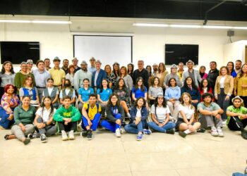 Participantes en la Feria Internacional de Ciencias e Ingeniería 2023. (Foto suministrada)