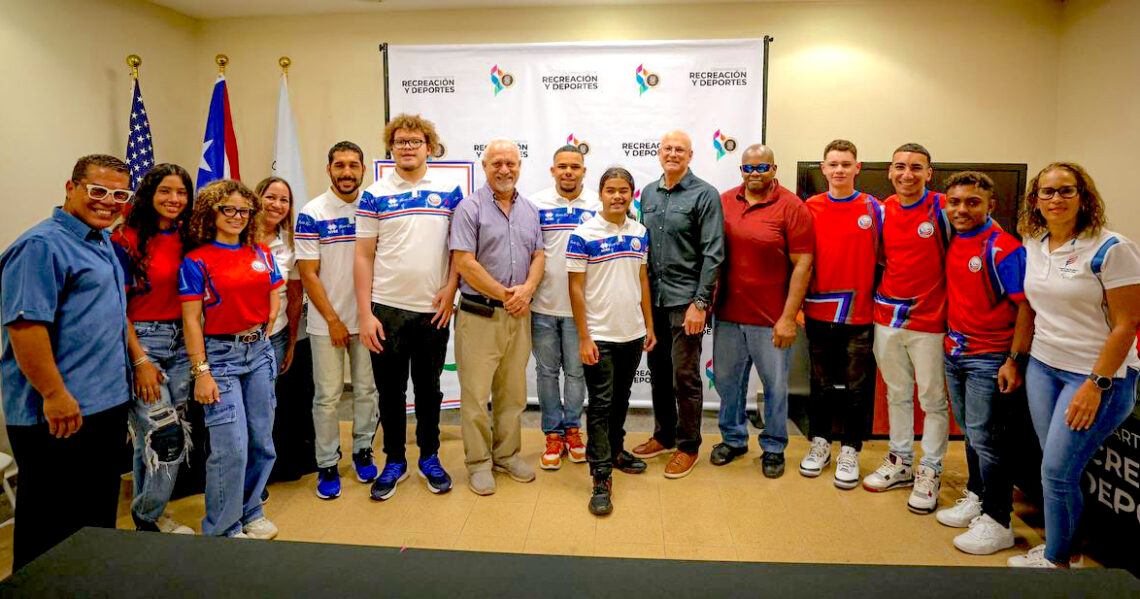 Delegación de Puerto Rico para los Juegos Parapanamericanos Juveniles 2023. (Foto suministrada)