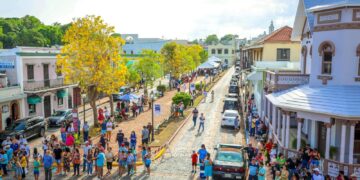 Plaza Santo Domingo en San Germán. (Foto:  Facebook / Ciudad de San Germán)