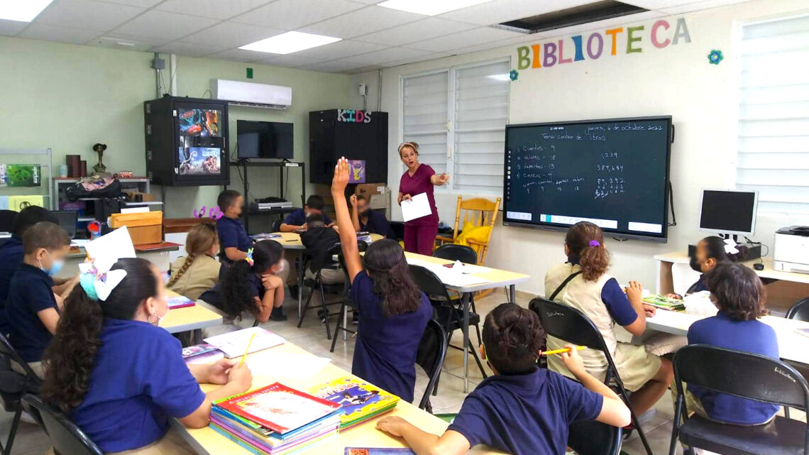 Escuela Luis Muñoz Rivera de Yauco. (Foto: Facebook / Escuela Luis Muñoz Rivera)