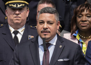Edward A. Cabán, el nuevo comisario del Departamento de Policía de Nueva York. (Foto: AP/Jeenah Moon)