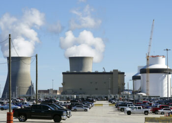 Vista de los reactores de la planta de energía nuclear Plant Vogtle de Georgia Power. (Foto: AP/John Bazemore, Archivo)