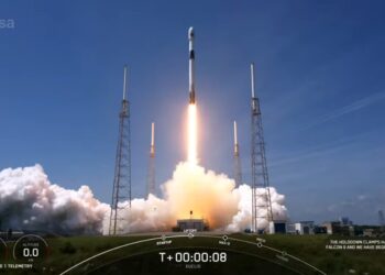 Lanzamiento del cohete Euclid. (Foto: Twitter / Misión Euclid)