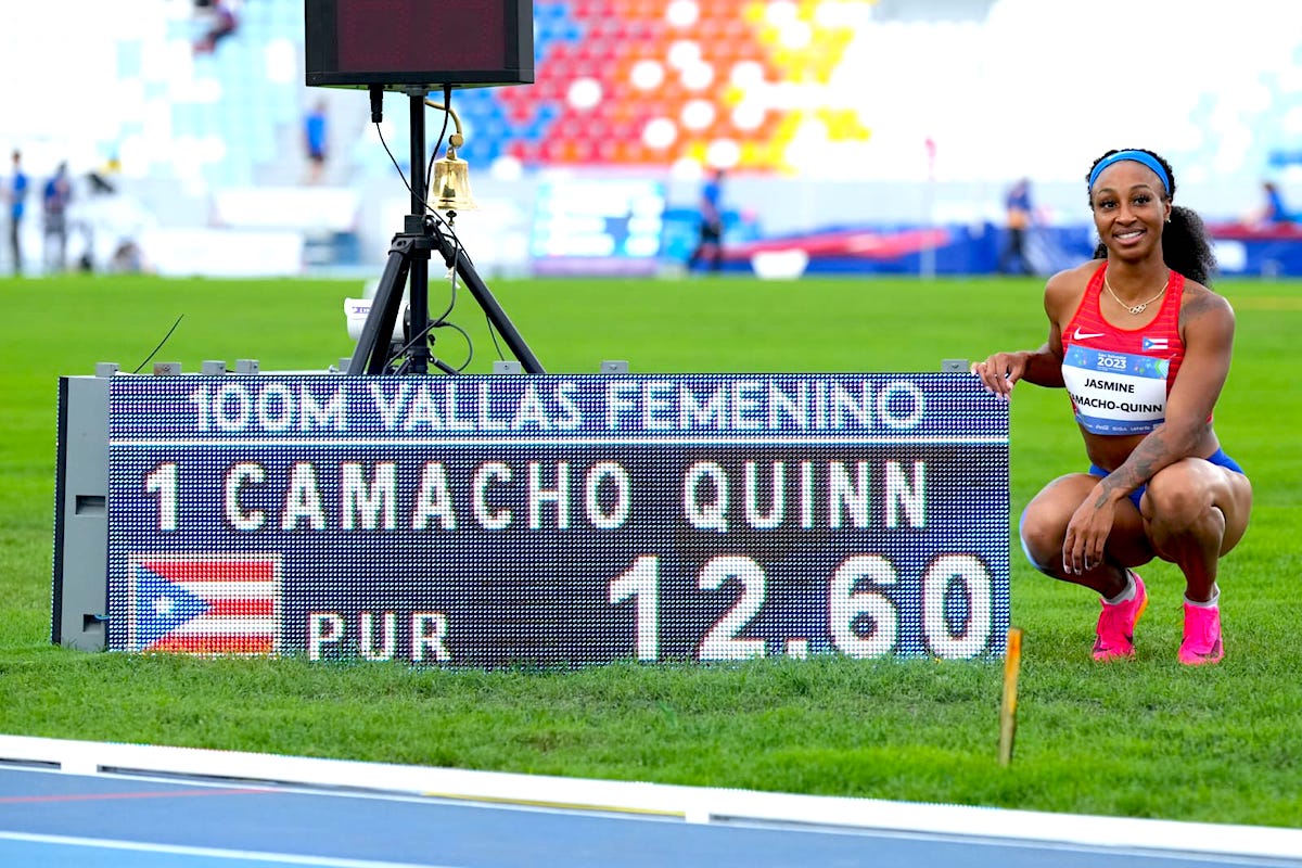 CamachoQuinn rompe récord y poncha boleto para París 2024