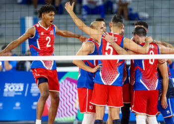 Selección de Voleibol Masculino. (Foto suministrada)