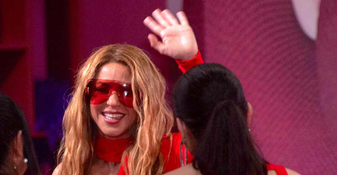 Shakira en el Media Center de los Premios Juventud. (Foto: EFE / Enid M. Salgado)