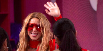 Shakira en el Media Center de los Premios Juventud. (Foto: EFE / Enid M. Salgado)