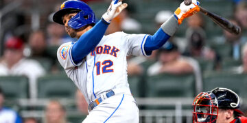 El puertorriqueño de los Mets de Nueva York, Francisco Lindor. (Foto: John Bazemore / AP)