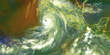 Huracán Hilary. (Foto: Centro Nacional de Huracanes)